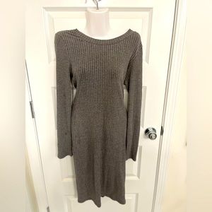 Grey sweater Women’s dress.